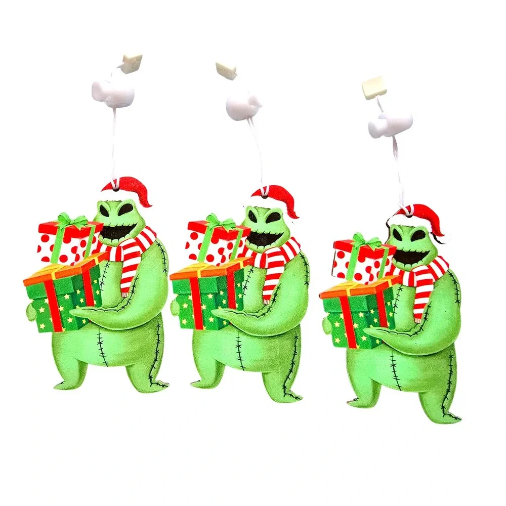 NWOT The Nightmare Before Christmas Ornaments Set of 6 Wooden‎ Ornaments